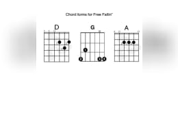 Free fallin chord diagrams